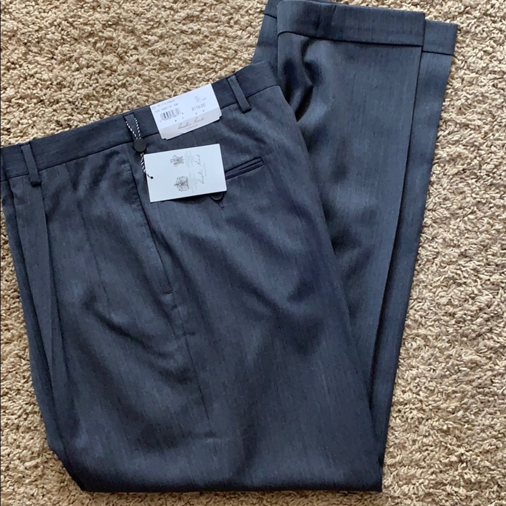 NWT Charcoal Austin Reed Signature Dress Slacks